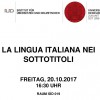 Lingua italiana sottotitoli