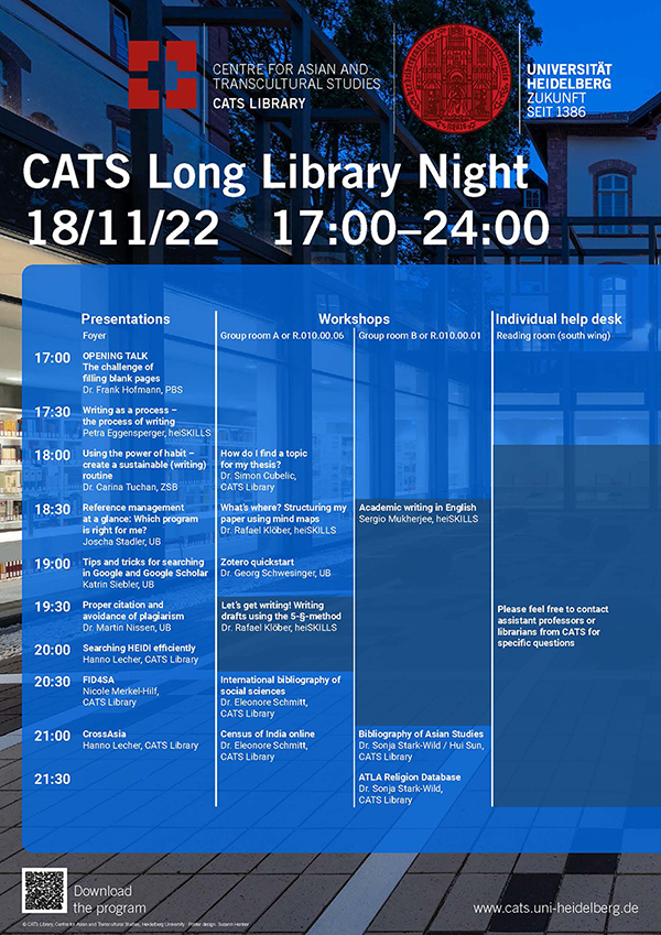 CATS Long Library Night